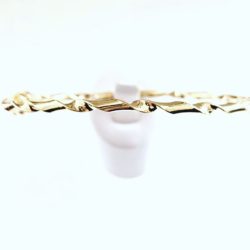 Yellow Gold Ribboned Bangle