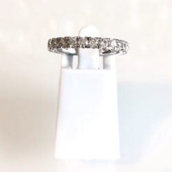 14k Gold Four Prong Diamond Band
