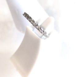 14k Gold Rounded Diamond Ring