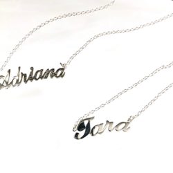 Product- Custom Script Name Necklace