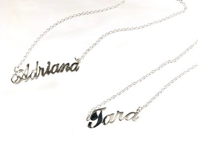 Product- Custom Script Name Necklace