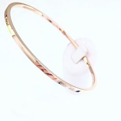 Rose Gold High Polished Bangle