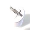14k Channel Set Princess Cut Diamond Ring - Image 2