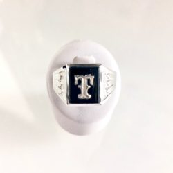 Sterling Silver Black Onyx Signet Ring