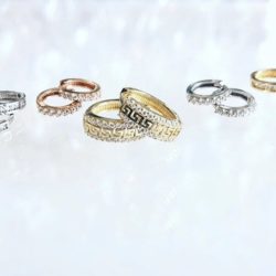 10k Gold Various Detailed Huggies