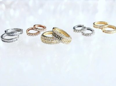 10k Gold Various Detailed Huggies