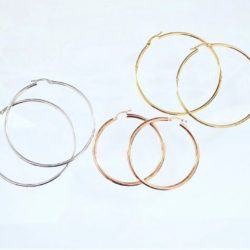 10k Gold Hoops