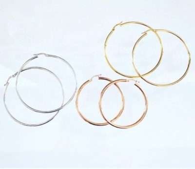 10k Gold Hoops