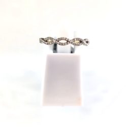 10k Gold ‘Infinity” Diamond Ring