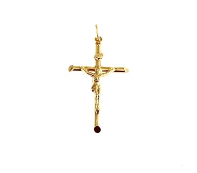 10k Yellow Gold Large Jesus Cross