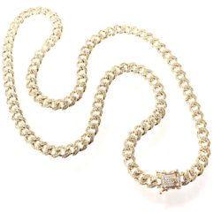 Sterling Silver & Gold Filled Curb Chain Link