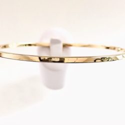 Classic High Polish Yellow Gold Bangle