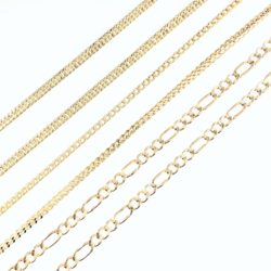 Yellow Gold Chain Links