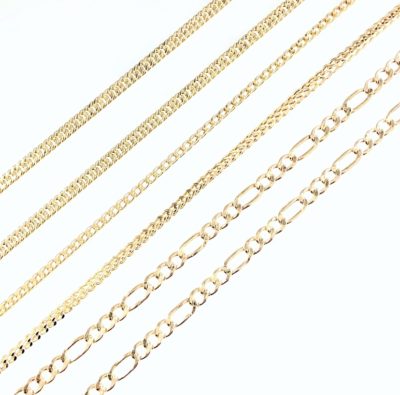Yellow Gold Chain Links