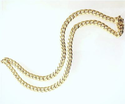 10k Gold Men's Curb Chain