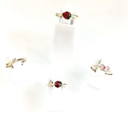 10k Gold Kid’s Adjustable Rings