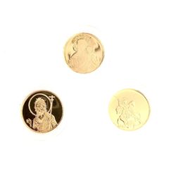 24k Gold Religious Coins