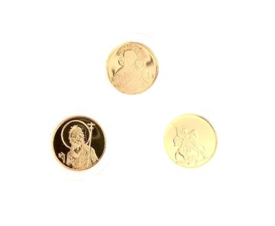 24k Gold Religious Coins