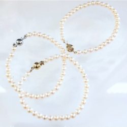 10k-14k Gold & Cultured Pearl Bracelets