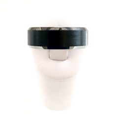 Two Toned Brushed Centre 8mm Tungsten Band