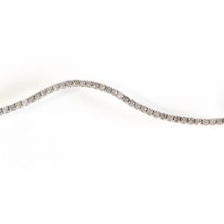 14k White Gold Diamond Tennis Bracelet