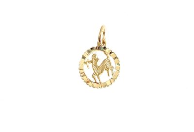 10k Gold Dainty Zodiac Signs Layering Pendants - Image 3