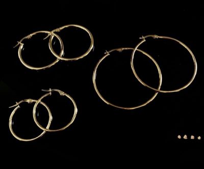 M-XL Gold Hoops