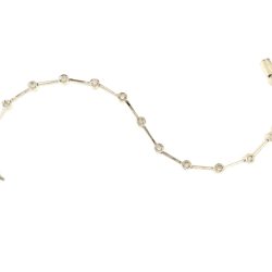 Bezel Set Diamond Tennis Bracelet