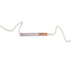 Custom 10k Gold Bar Bracelet