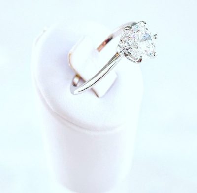 Custom 10k Gold Engagement Set - Image 3