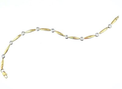 14k Gold & Diamond Tennis Bracelet