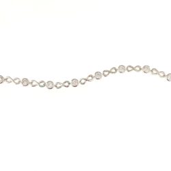 Sterling Infinity Tennis Bracelet