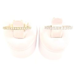 14k Gold Dainty Diamond Rings