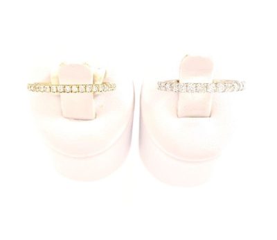 14k Gold Dainty Diamond Rings
