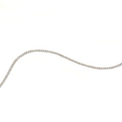 Sterling Silver Dainty Cubic Tennis Bracelet