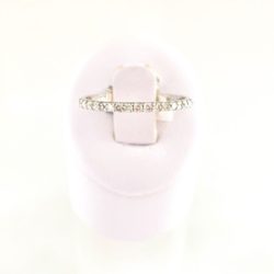 14k Gold Dainty Diamond Ring