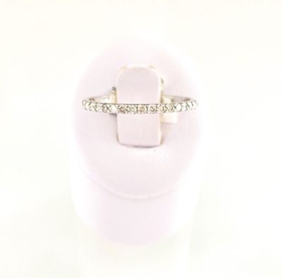 14k Gold Dainty Diamond Ring