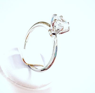 Custom 10k Gold Engagement Set - Image 5